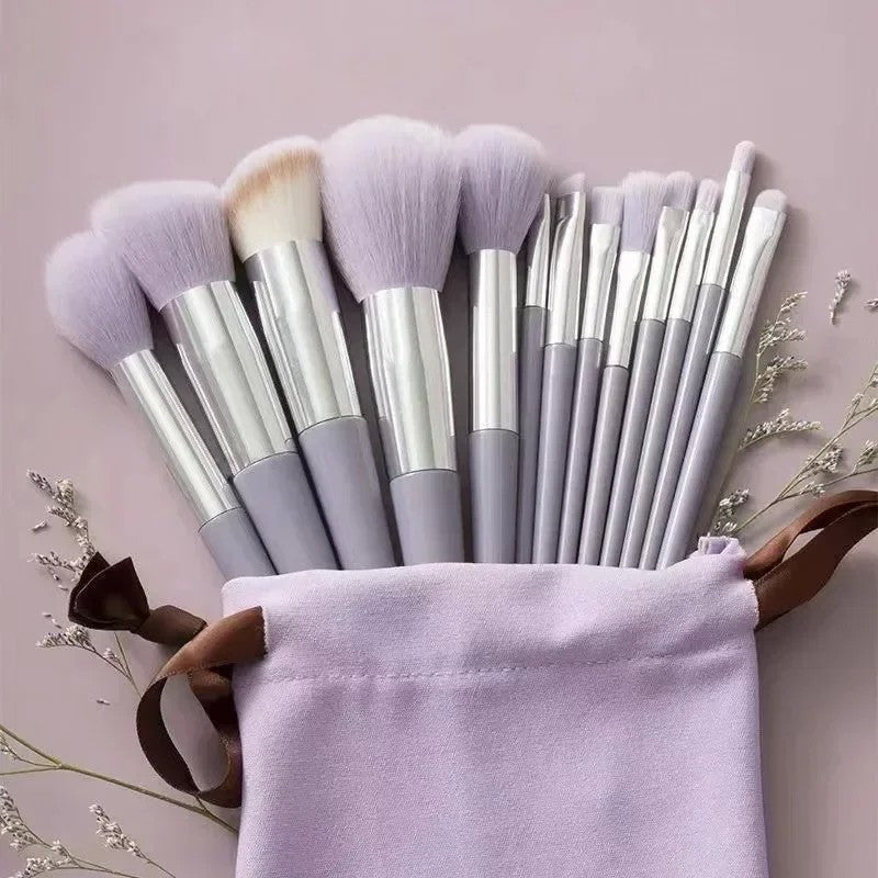 Kit de Pinceis Maange Profissionais - 22 Peças Premium para Olhos e Rosto
