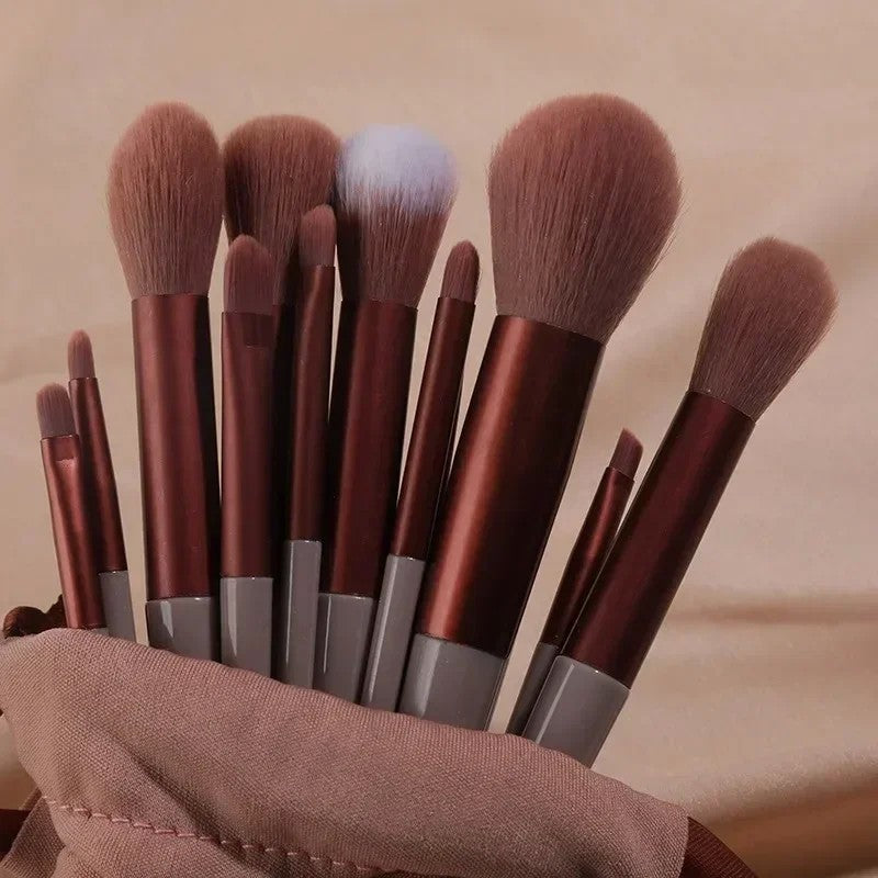 Kit de Pinceis Maange Profissionais - 22 Peças Premium para Olhos e Rosto