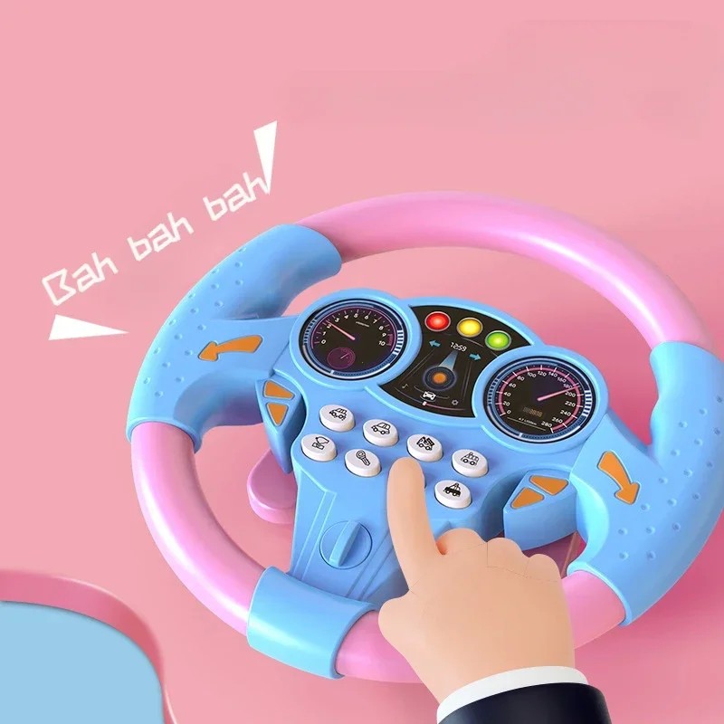 Volante Interativo Infantil - Sons, Luzes e Aprendizado Divertido