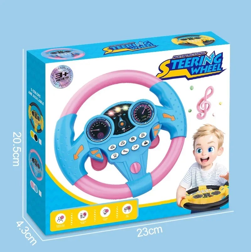 Volante Interativo Infantil - Sons, Luzes e Aprendizado Divertido