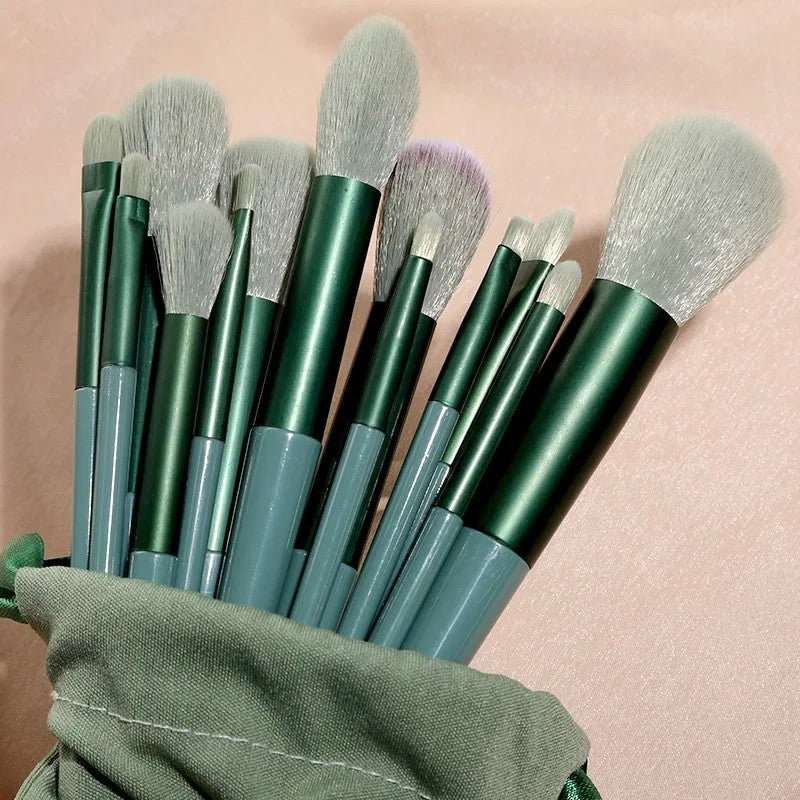 Kit de Pinceis Maange Profissionais - 22 Peças Premium para Olhos e Rosto