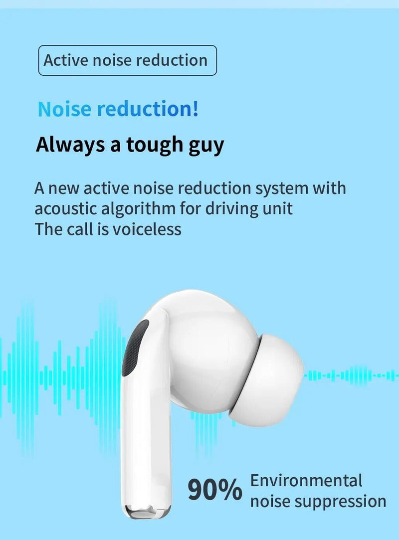 Air Pro 5 - Fone Sem Fio Bluetooth com Cancelamento de Ruído