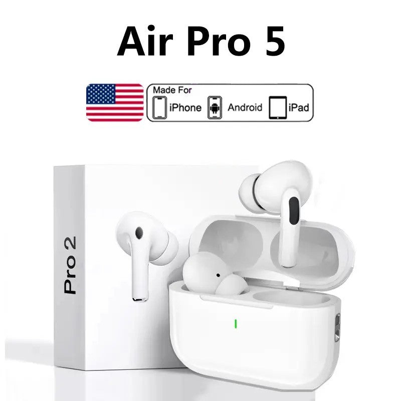 Air Pro 5 - Fone Sem Fio Bluetooth com Cancelamento de Ruído
