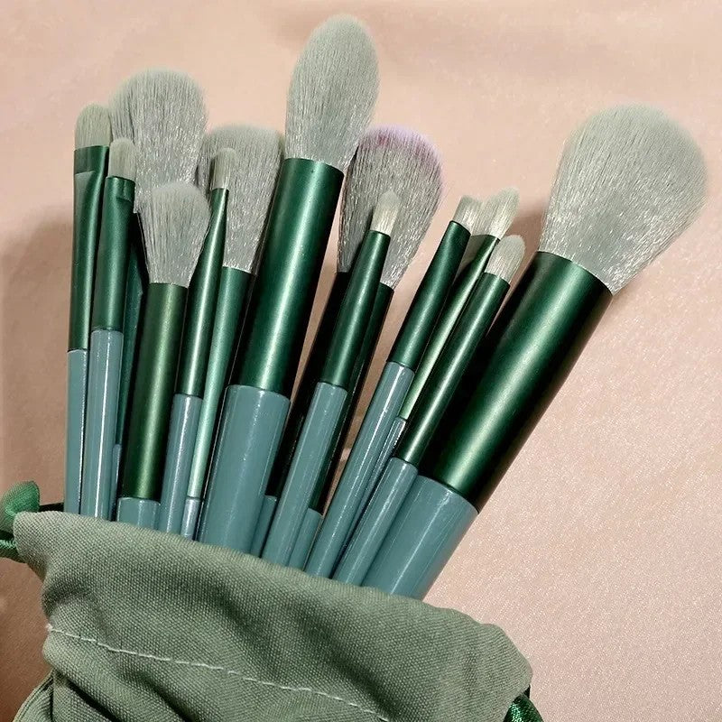 Kit de Pinceis Maange Profissionais - 22 Peças Premium para Olhos e Rosto