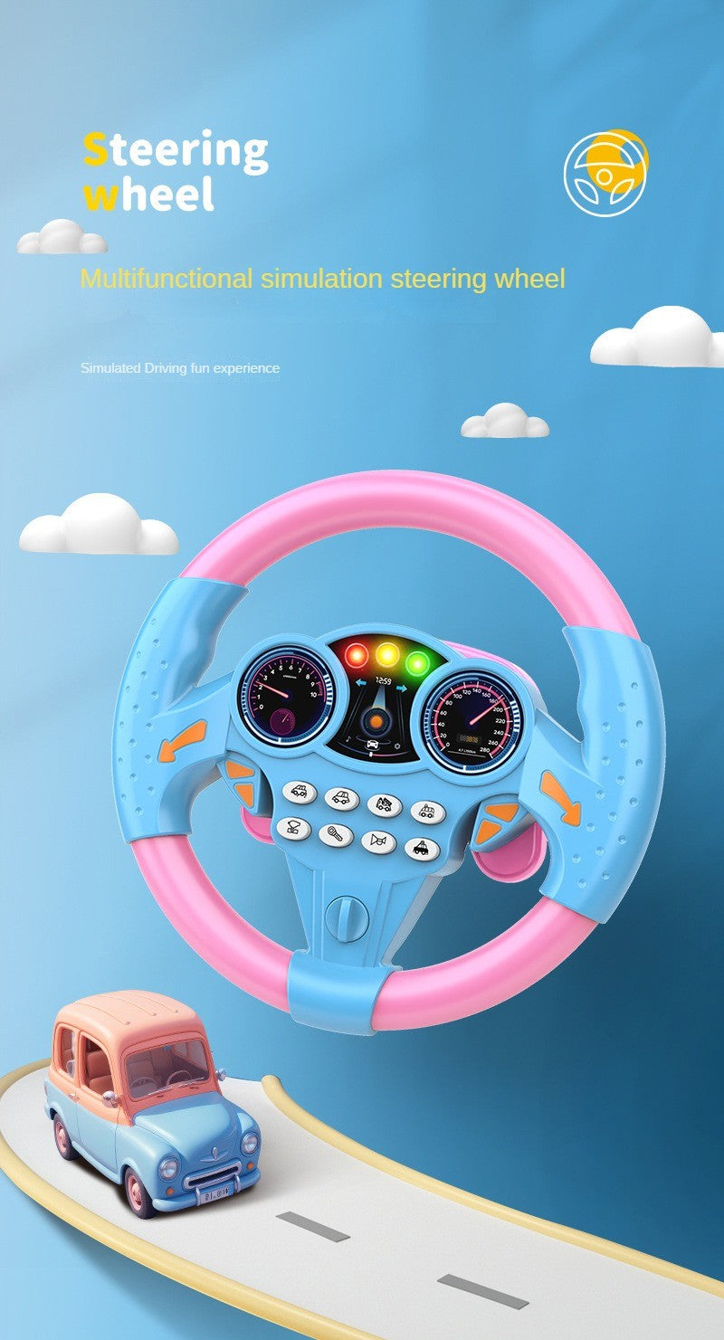 Volante Interativo Infantil - Sons, Luzes e Aprendizado Divertido
