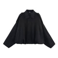 Jaqueta Feminina Oversided em Camurça - Efeito Suede com Gola Lapela, Casual e Estilosa